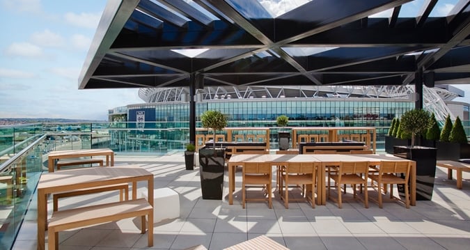 Hilton London Wembley reopens Sky Bar 9