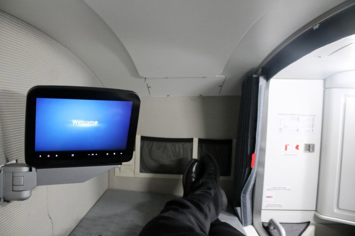 Kig ind i verdens nyeste passagerfly – Airbus A350 - Besætningens hvilerum - crew rest - 4