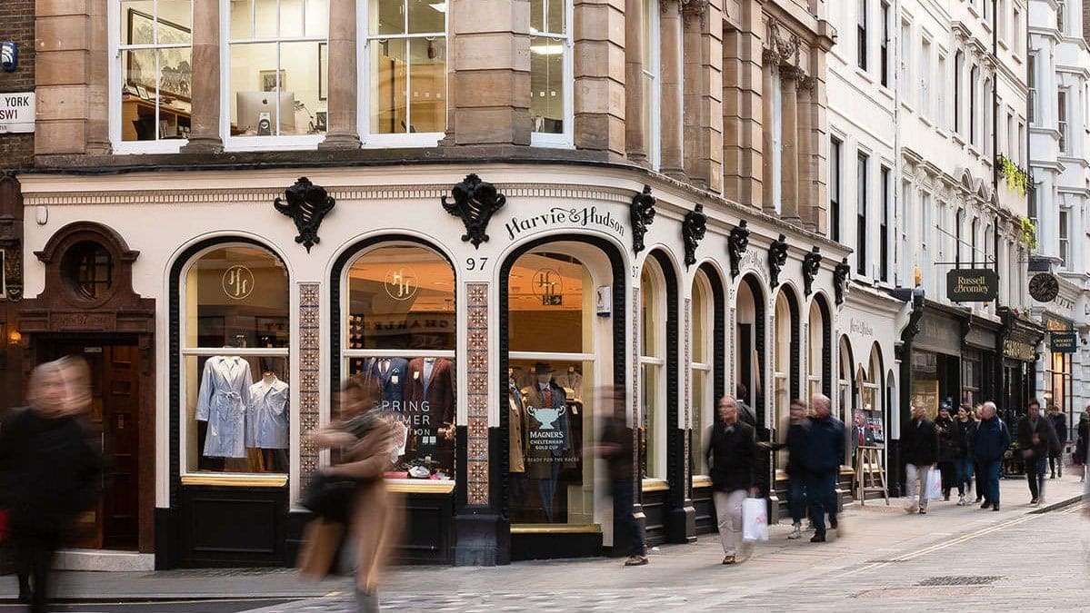 Jermyn Street, one of the best shopping streets in london
