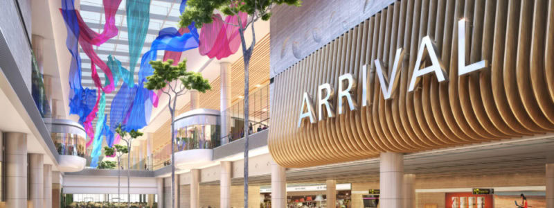 Slik blir den nye terminal 4 på Changi Airport Singapore