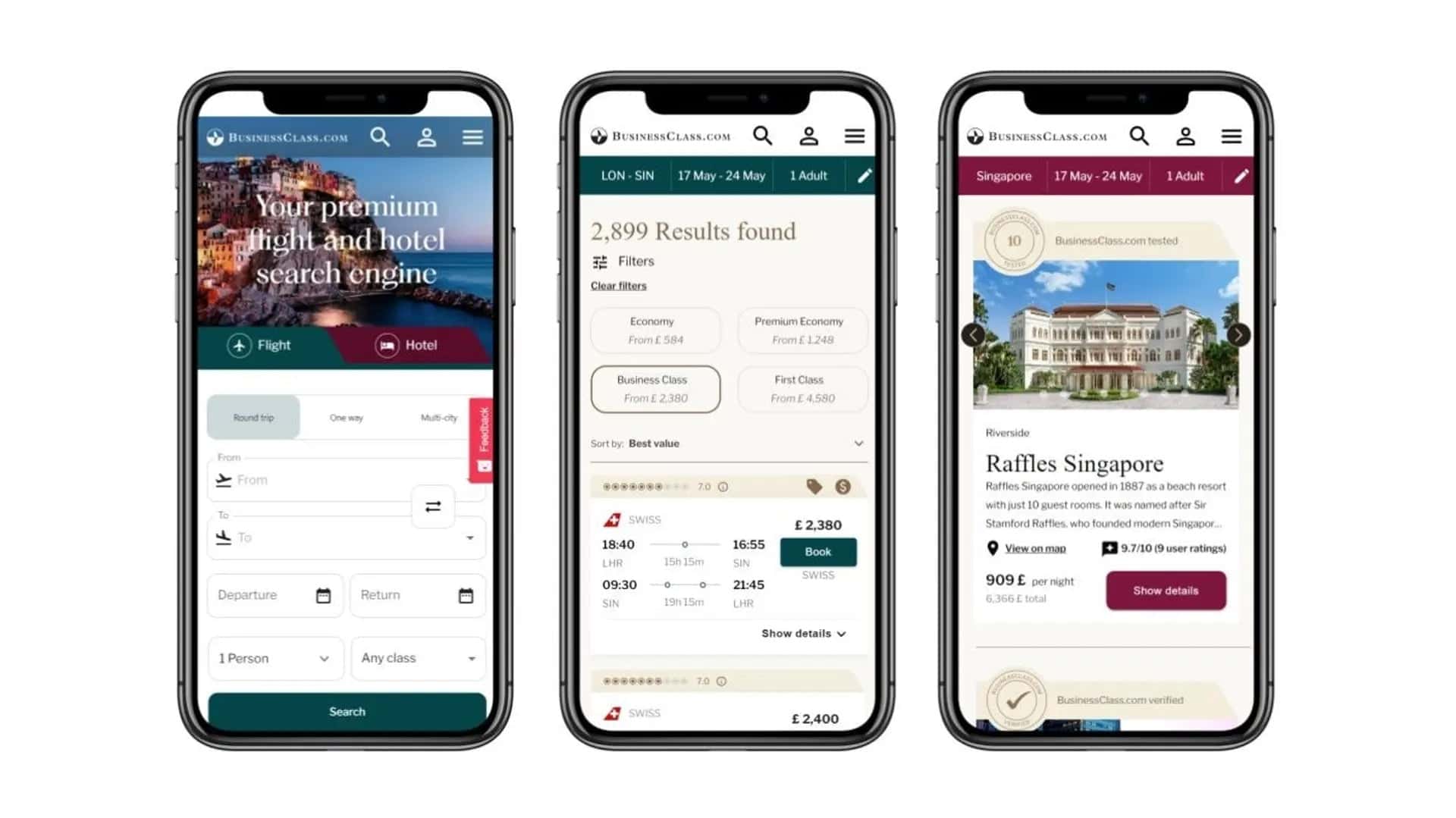 finding cheap business class deals on Businessclass