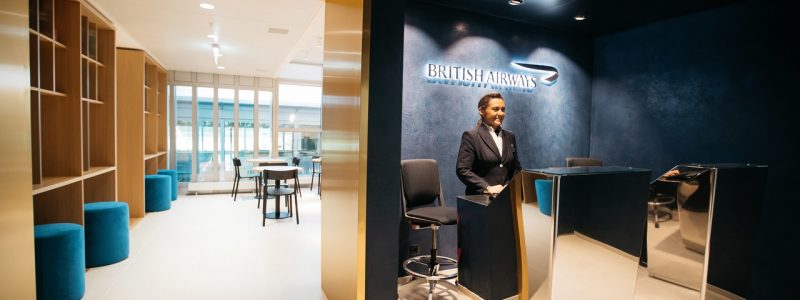 Ny lyxig British Airways-lounge i Genève