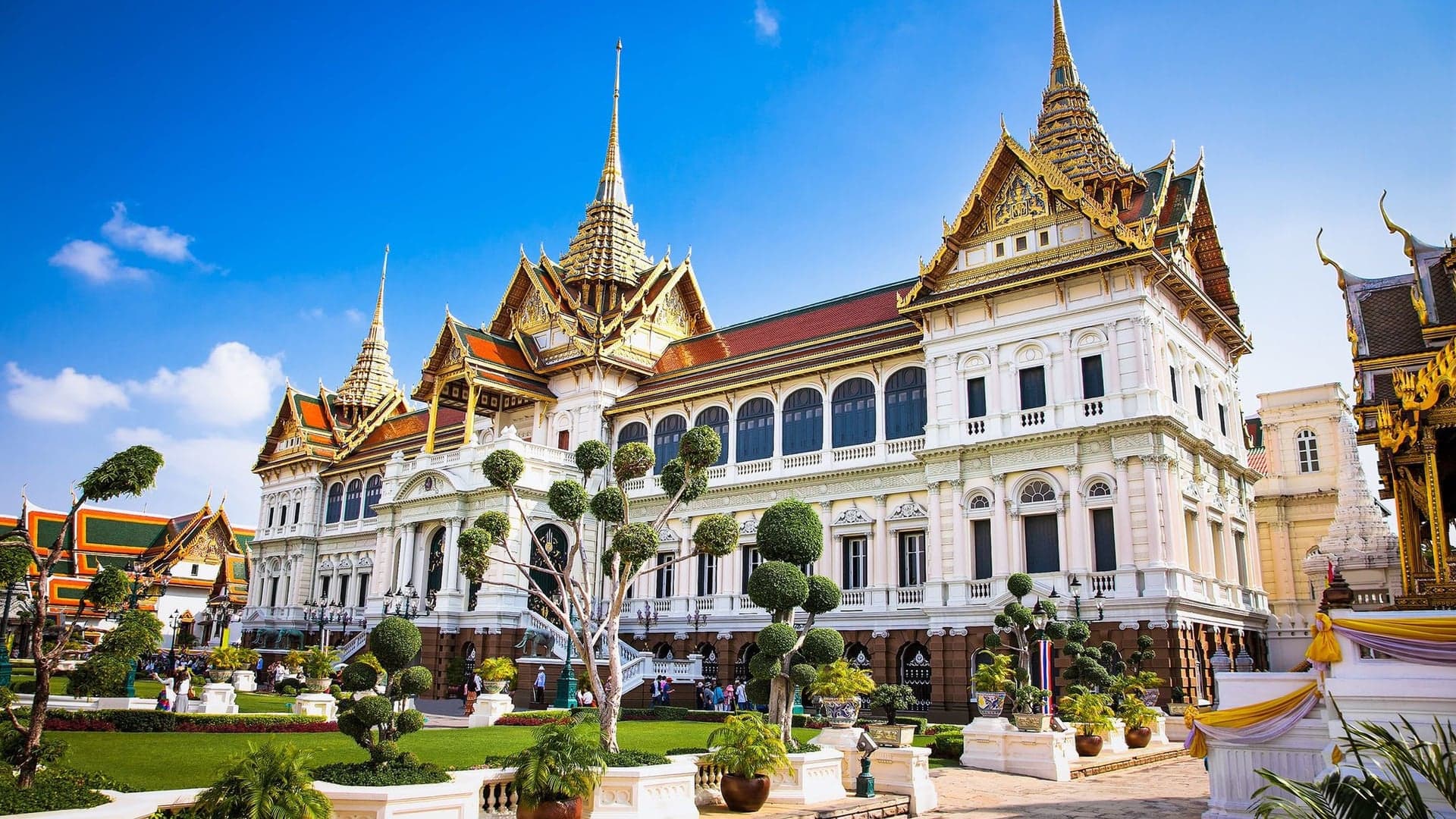 The grand palace in bangkok