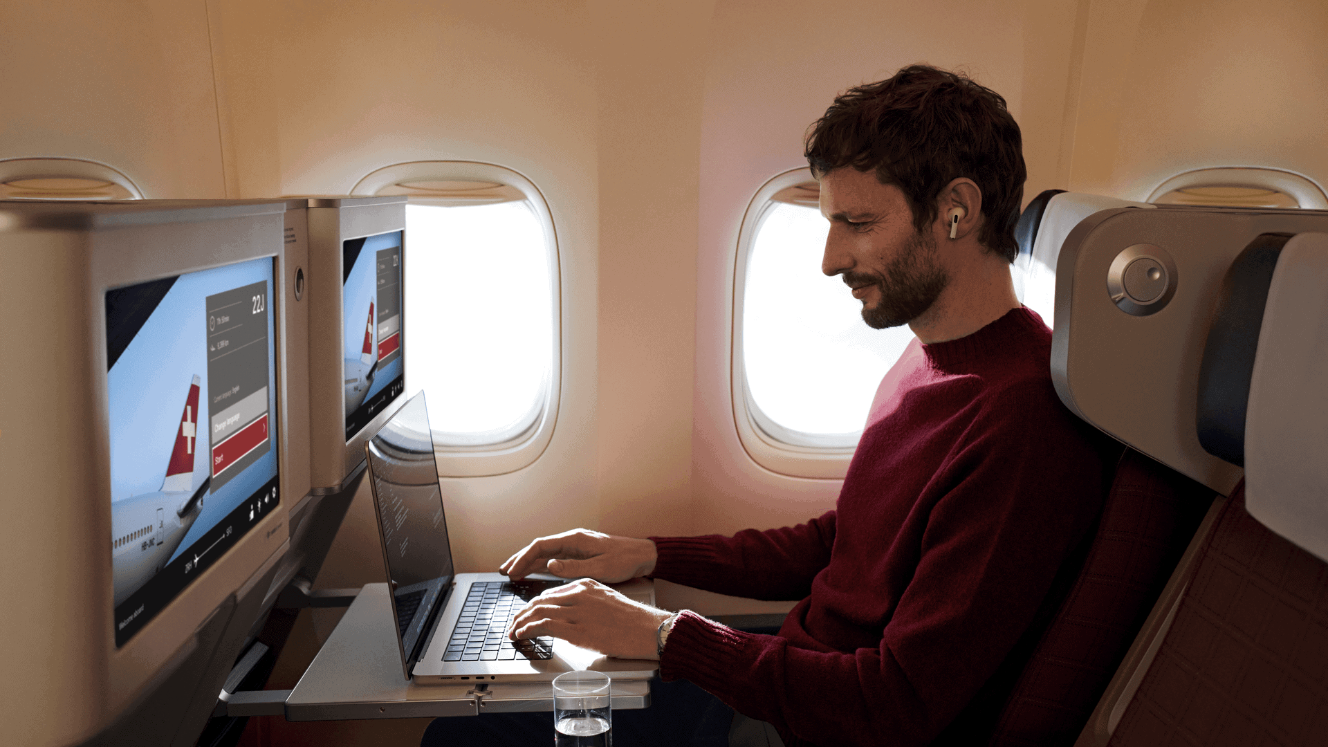 SWISS - free internet chat for all long-haul passengers