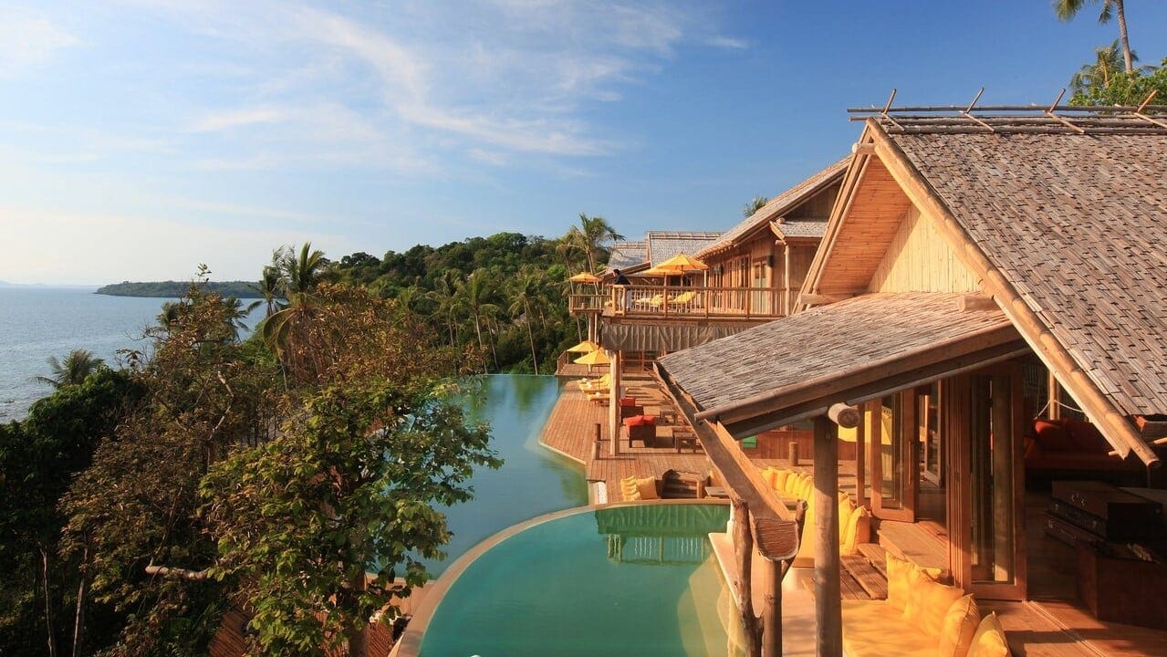 Soneva Kiri Koh's rooms with attached swimming pools