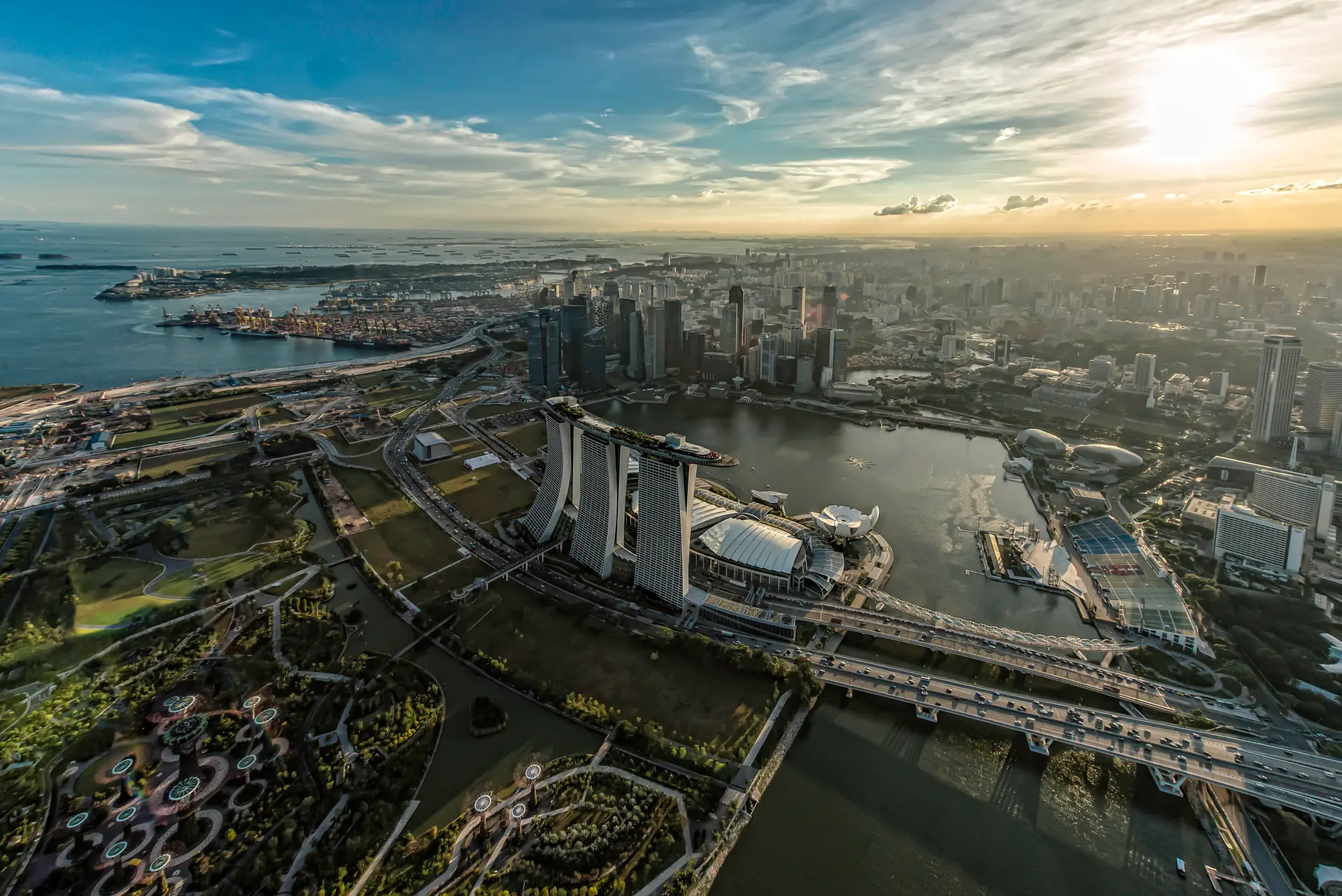 Hotel review Location' - Marina Bay Sands - 2