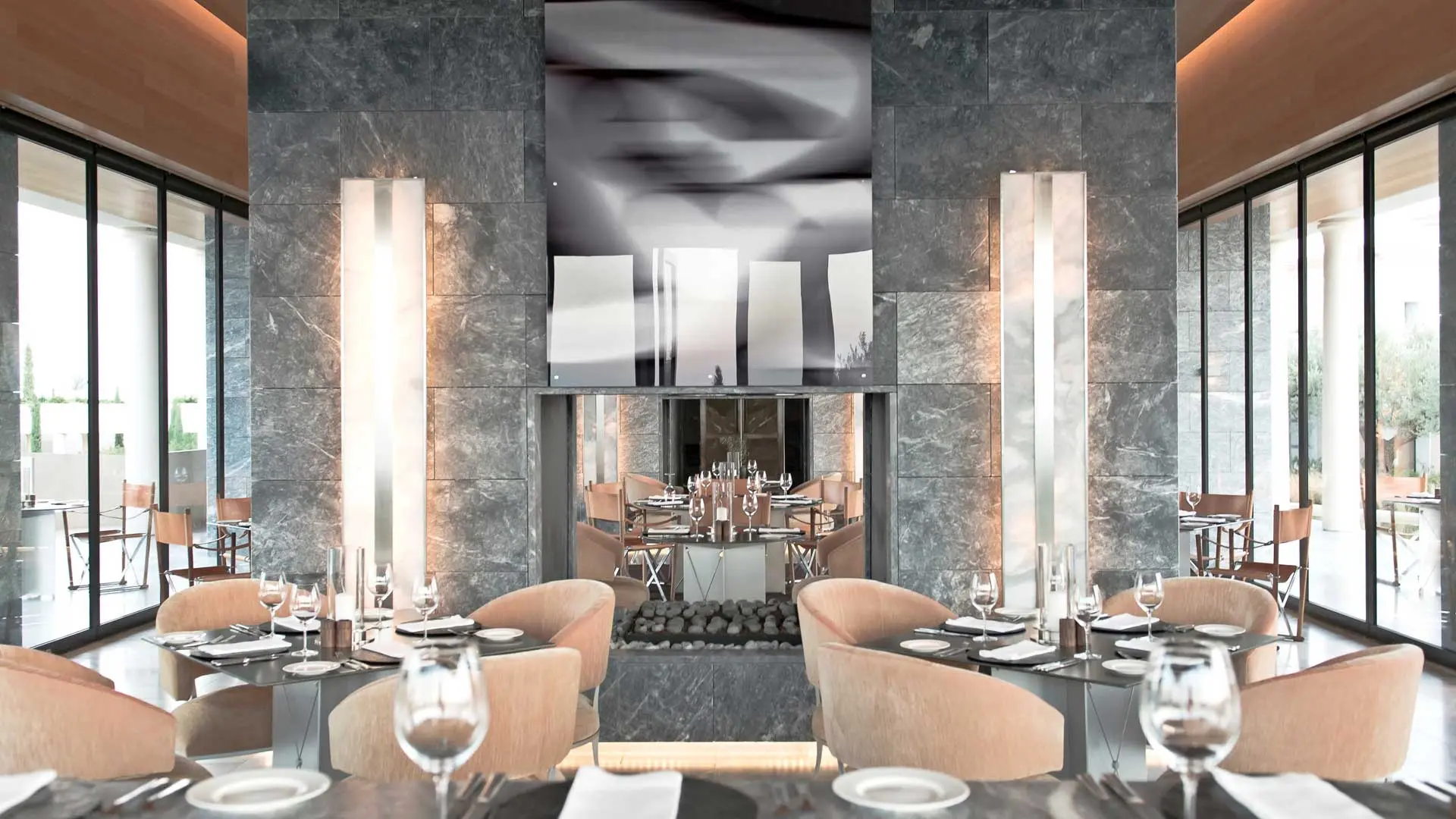 Hotel review Restaurants & Bars' - Amanzoe - 0