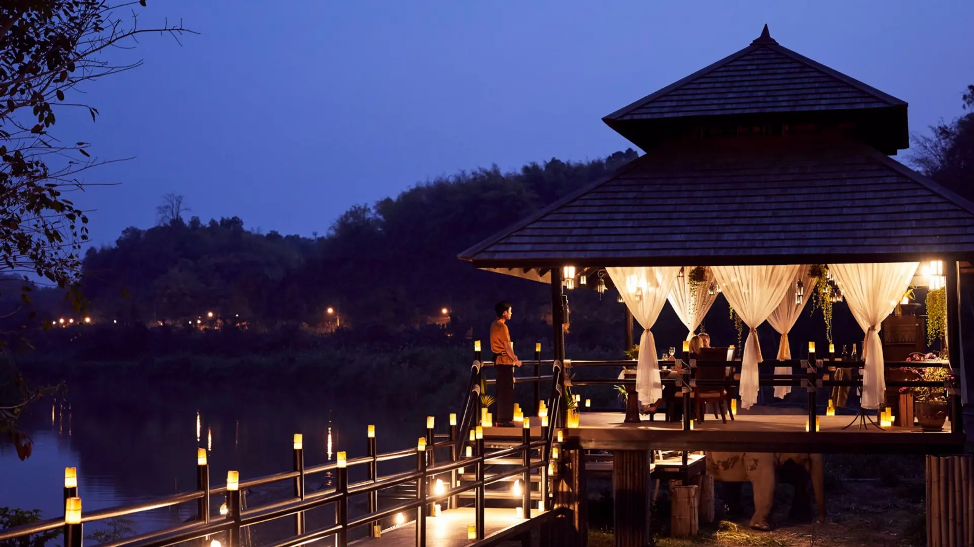 Hotel review Restaurants & Bars' - Anantara Golden Triangle Elephant Camp & Resort - 4