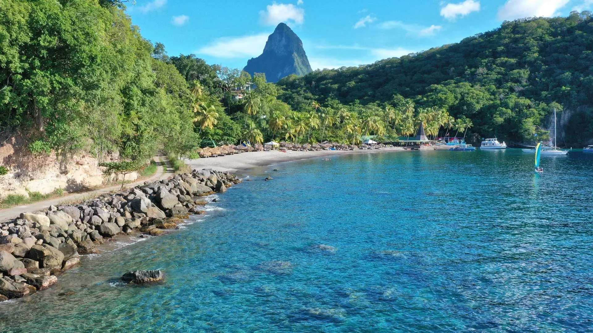 Hotel review Location' - Jade Mountain - 5