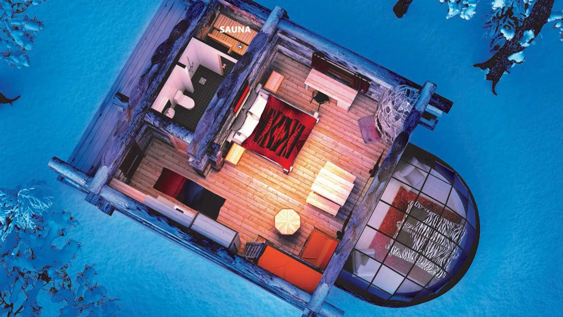 Hotel review Accommodation' - Kakslauttanen Arctic Resort - Igloos and Chalets - 1