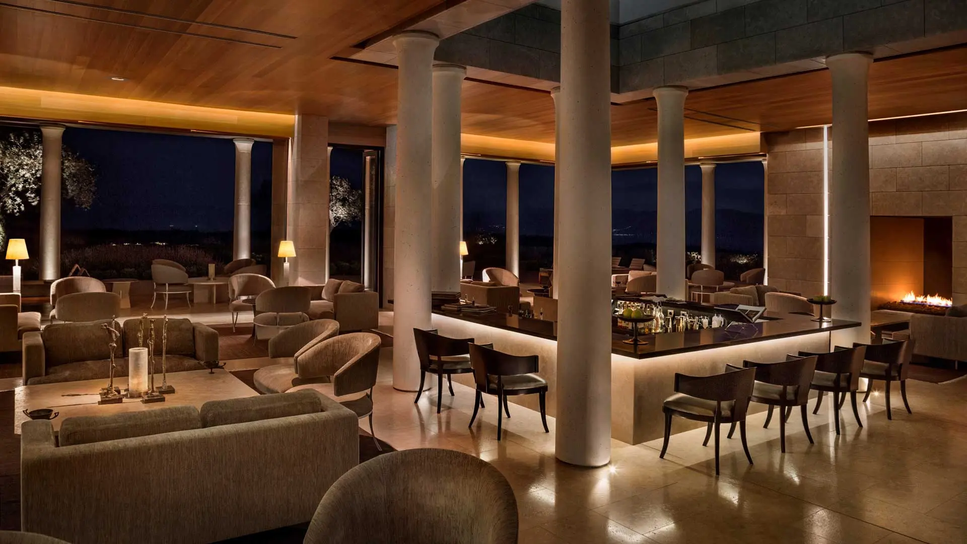 Hotel review Restaurants & Bars' - Amanzoe - 3
